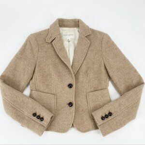 Vintage ‘00s Banana Republic Cropped Wool Blazer Size 0